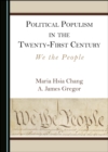 None Political Populism in the Twenty-First Century : We the People - eBook