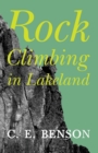 Rock Climbing in Lakeland - Book