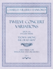 Twelve Concert Variations upon an English Theme, "Down Among the Dead Men" - Sheet Music for Pianoforte and Orchestra - Op.71 - Book