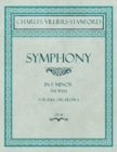 Symphony in F Minor - The Irish - For Full Orchestra - Op.28 - Book