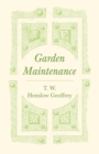 Garden Maintenance - Book