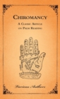 Chiromancy - A Classic Article on Palm Reading - Book
