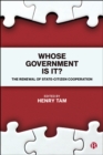 Whose Government Is It? : The Renewal of State-Citizen Cooperation - eBook