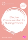 Effective Communication for Nursing Practice - Book