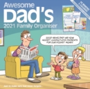 Awesome Dads Family Organiser Square Wall Planner Calendar 2021 - Book