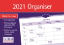 Essential Family Organiser Week-to-View A4 Planner Calendar 2021 - Book