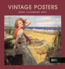 Vintage Posters National Railway Museum Easel Desk Calendar 2021 - Book
