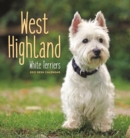 West Highland White Terriers Easel Desk Calendar 2021 - Book