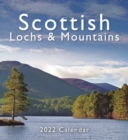 Scottish Lochs & Mountains Mini Easel Desk Calendar 2022 - Book