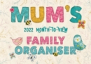 Mum's Fabric & Buttons Month-to-View A4 Planner Calendar 2022 - Book
