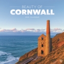 Beauty of Cornwall Square Wall Square Wall Calendar 2025 - Book