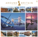 Around Britain Square Wall Calendar 2025 - Book