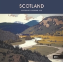 Scotland Poster Art National Railway Museum Wiro Wall Calendar 2025 - Book