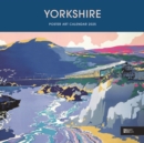 Yorkshire Poster Art National Railway Museum Wiro Wall Calendar 2025 - Book