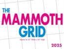 Mammoth Grid Sunday Start Square Wall Calendar 2025 - Book