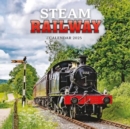 Steam Railway Square Wall Calendar 2025 - Book