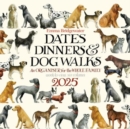 Emma Bridgewater Dates, Dinners & Dog Walks Week-to-View Planner Wall Calendar 2025 - Book