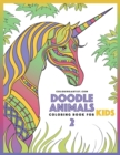 Doodle Animals Coloring Book for Kids 2 - Book