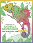 Livre de coloriage pour enfants Animaux griffonnes 1 - Book