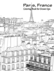 Paris, France Coloring Book for Grown-Ups 1 - Book