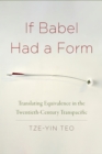 If Babel Had a Form - eBook