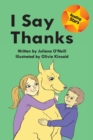 I Say Thanks - Book