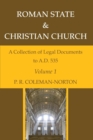Roman State & Christian Church Volume 1 - Book