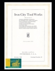 Iron City Tool Works : Catalog No. 28 - 1920 - Book