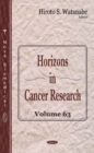 Horizons in Cancer Research : Volume 63 - Book