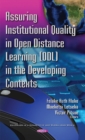 Assuring Institutional Quality in Open Distance Learning (ODL) in the Developing Contexts - Book