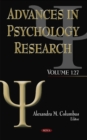 Advances in Psychology Research : Volume 127 - Book