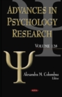 Advances in Psychology Research : Volume 128 - Book