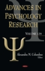 Advances in Psychology Research. Volume 129 - eBook