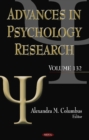 Advances in Psychology Research : Volume 132 - Book