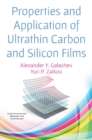 Properties and Application of Ultrathin Carbon and Silicon Films - Book