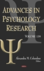 Advances in Psychology Research. Volume 139 - eBook