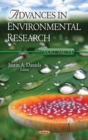 Advances in Environmental Research : Volume 73 - Book