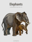 Elephants Coloring Book for Grown-Ups 1 & 2 - Book