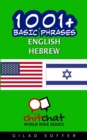 1001+ Basic Phrases English - Hebrew - Book