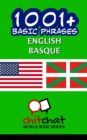 1001+ Basic Phrases English - Basque - Book