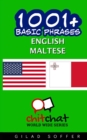 1001+ Basic Phrases English - Maltese - Book