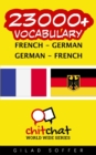 23000+ French - German German - French Vocabulary - Book