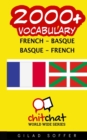 2000+ French - Basque Basque - French Vocabulary - Book