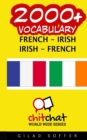 2000+ French - Irish Irish - French Vocabulary - Book