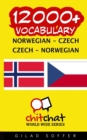 12000+ Norwegian - Czech Czech - Norwegian Vocabulary - Book