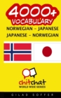 4000+ Norwegian - Japanese Japanese - Norwegian Vocabulary - Book
