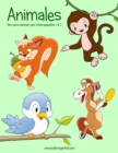 Animales libro para colorear para ninos pequenos 1 & 2 - Book