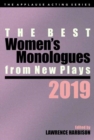 The Best Women's Monologues from New Plays, 2019 - Book