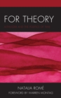 For Theory : Althusser and the Politics of Time - Book