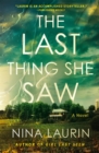 The Last Thing She Saw - Book